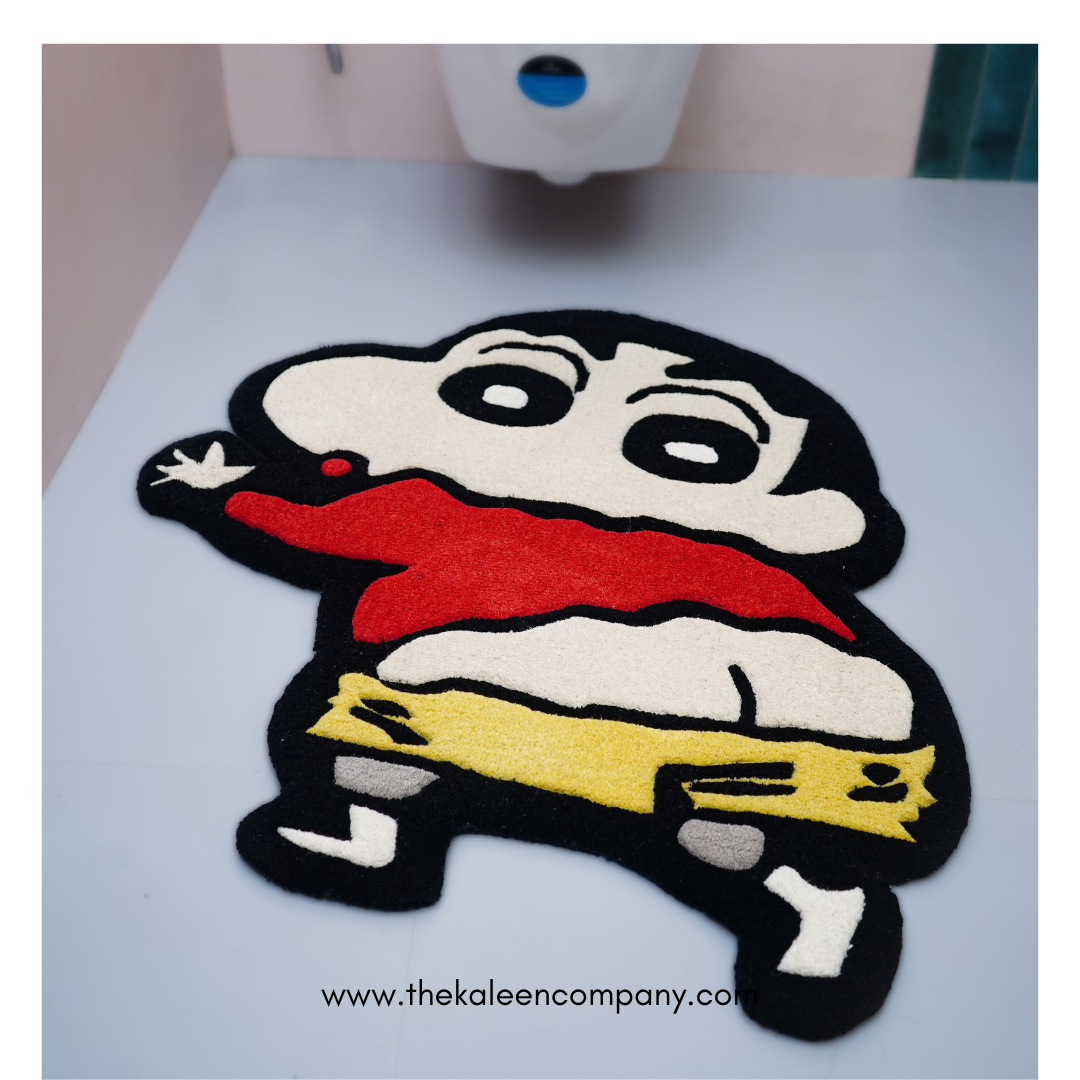Playful Shinchan Rug