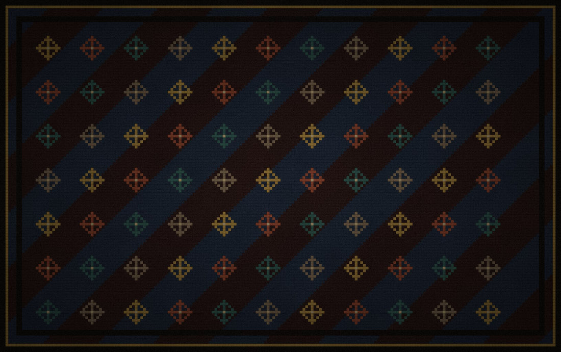 Handmade rug by The Kaleen Company