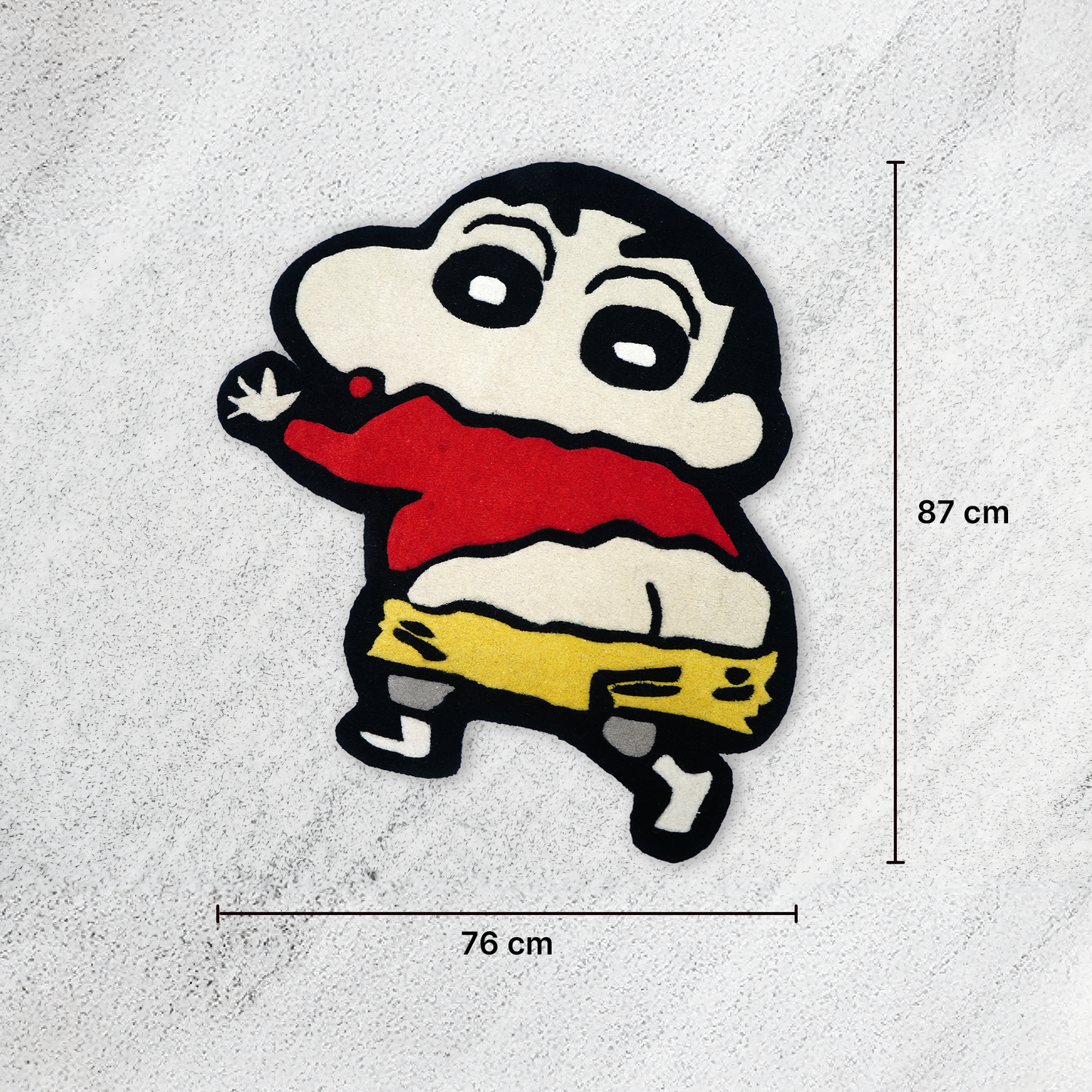 Playful Shinchan Rug