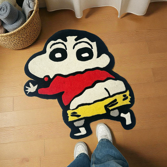 Playful Shinchan Rug