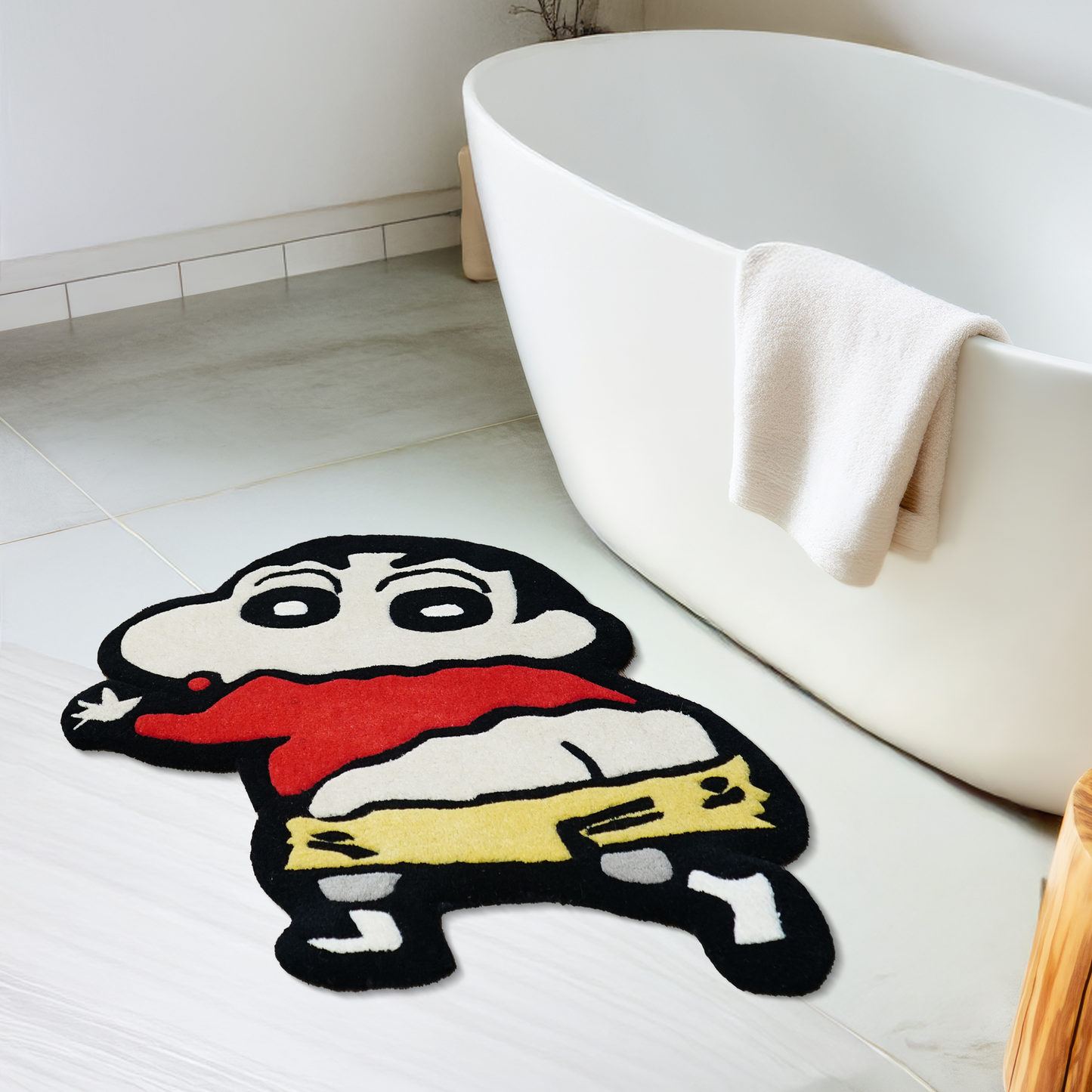 Playful Shinchan Rug