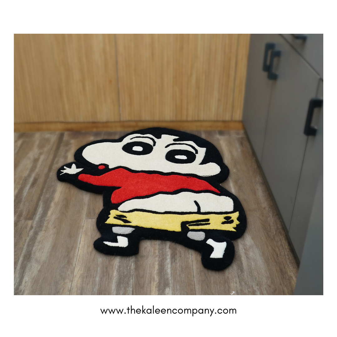Playful Shinchan Rug